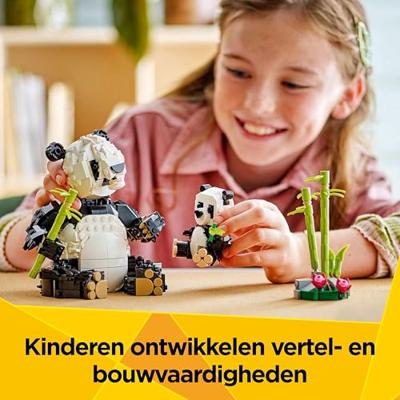 LEGO Creator 3-in-1 wilde dieren: pandafamilie 31165 - thumbnail
