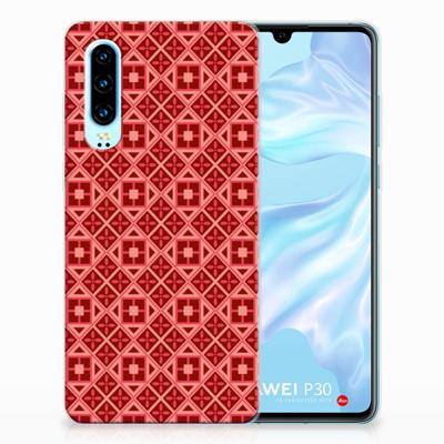 Huawei P30 | TPU bumper | Batik Rood