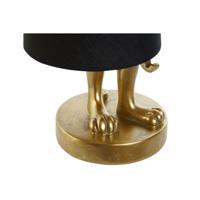Bureaulamp Home ESPRIT Zwart Gouden Hars 40 W 220 V 16 x 16 x 43 cm - thumbnail