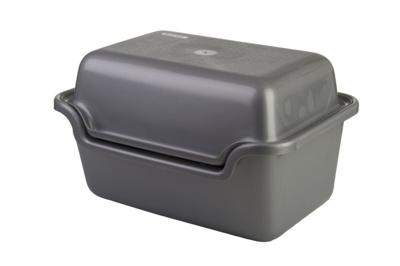 Curver aardappel schilbak 2-delig zilver Curver aardappel schilbak 2-delig zilver