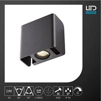 SLV MANA OUT 1002900 Wandlamp 12 W LED Antraciet - thumbnail