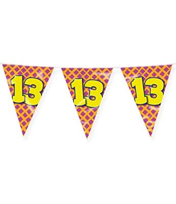 Happy Verjaardag Vlaggenlijn 13 Jaar (10m) - thumbnail