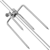 BBQ Draaispit met professionele motor staal 900 mm - thumbnail