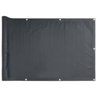 VidaXL Balkonscherm 90x600 cm oxford stof antraciet - thumbnail