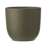 Pot tusca d28h25cm groen - thumbnail