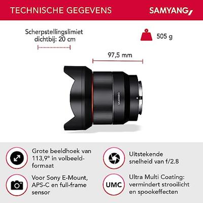 Samyang 14mm F2.8 AF Sony FE - thumbnail