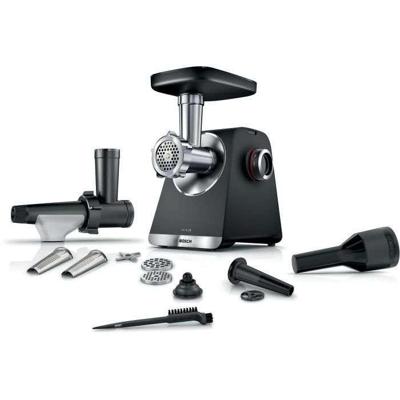 BOSCH Serie 6 MFWS650B Vleesmolen - 500 W - 3,5 kg/min - 3 Hakroosters - Zwart