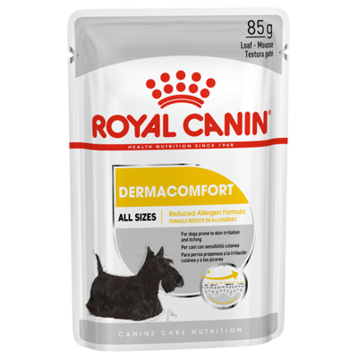 Royal Canin Dermacomfort natvoer hond (paté) 4 dozen (48 x 85 g)