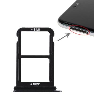 SIM-kaarthouder + SIM-kaarthouder voor Huawei P20 (zwart)