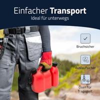 Hünersdorff 804000 PROFI Dubbele jerrycan (l x b x h) 245 x 145 x 254 mm 4.5 l - thumbnail