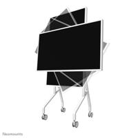 Neomounts Samsung Flip-Trolley 55-65 PC/monitor-trolley Aantal monteerbare displays: 1 Display(s) 139,7 cm (55) - 165,1 cm (65) Wit Draaibaar - thumbnail