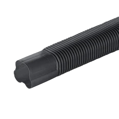 Airco Flexibele Goot - Lengte 1000 Mm - Zwart (sf-77-1000-k)