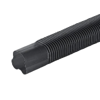 Airco Flexibele Goot - Lengte 1000 Mm - Zwart (sf-77-1000-k) - thumbnail