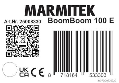Marmitek BoomBoom 100 TV accessoire Zwart - thumbnail