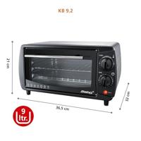 Steba KB9.2 Mini Oven Zwart/RVS - thumbnail