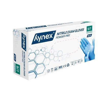 Handschoen hynex nitril s 100st blauw | 10 stuks