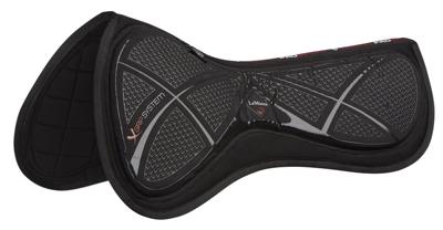 LeMieux Xgrip onderlegger zwart maat:full