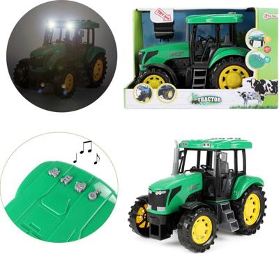 Tractor Tractor Groot 27cm met Licht en Geluid Tractor Tractor Groot 27cm met Licht en Geluid
