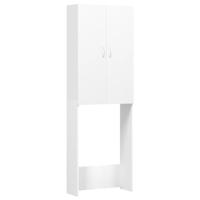 VidaXL Wasmachinekast 64x25,5x190 cm wit - thumbnail