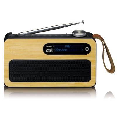 Draagbare DAB+/ FM-radio met Bluetooth® Bamboo Zwart Draagbare DAB+/ FM-radio met Bluetooth® Bamboo Zwart