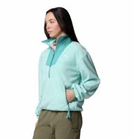 Columbia Sequoia Grove™ 1/2 Zip Pully Dames Spray, Teal M - thumbnail