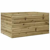 VidaXL Plantenbak 90x60x45,5 cm geïmpregneerd grenenhout - thumbnail