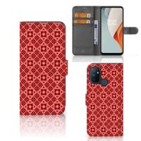 OnePlus Nord N100 | Telefoon Hoesje | Batik Rood - thumbnail