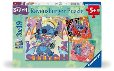 Ravensburger puzzel Disney Stitch - 3 x 49 stukjes