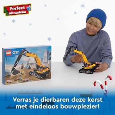 LEGO city 60420 gele graafmachine - thumbnail