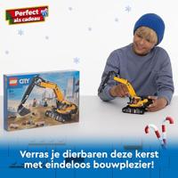 LEGO city 60420 gele graafmachine - thumbnail