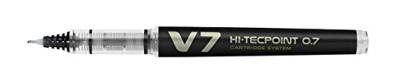 Rollerpen pilot begreen hi-tecpoint v7 m zwart | 10 stuks