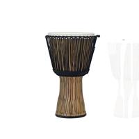 Pearl PBJVR-10/698 Rope Tuned djembe Zebra Grass 10 inch - thumbnail