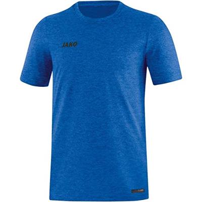 JAKO 6129 T-Shirt Premium Basics - Royal Gemeleerd - S