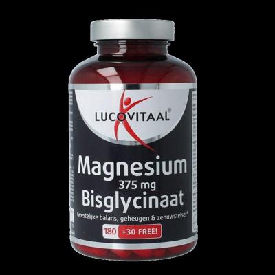Lucovitaal Magnesium bisglycinaat 375mg 210 Tabletten