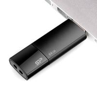 Silicon Power U05 Ultima USB Pendrive 64GB USB 2.0 Black - thumbnail