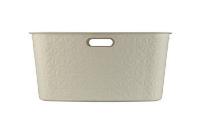 Curver Softex wasmand 45L Krijtwit - thumbnail