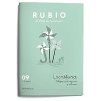 Writing and calligraphy notebook Rubio Nº9 A5 Spaans (10 Stuks) - thumbnail