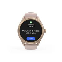 Smartwatch 5010 inch, slaapmonitor, rond, waterdicht, 1,38 inch, rosé - thumbnail