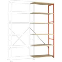 Manuflex RP1414.2001 Magazijnstelling uitbreidingsmodule (b x h x d) 1000 x 2500 x 700 mm Hout - thumbnail