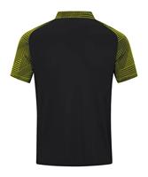 JAKO 6322 Polo Performance - Zwart/Zachtgeel - XXL - thumbnail