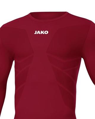 JAKO 6455 Longsleeve Comfort 2.0 - Wijnrood - L
