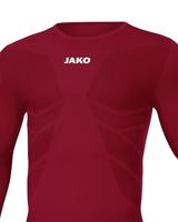 JAKO 6455 Longsleeve Comfort 2.0 - Wijnrood - L - thumbnail