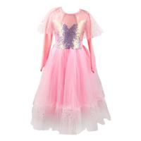 Great Pretenders Verkleedjurk prinses roze elegant, 7-8 jaar - thumbnail