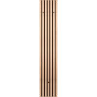 Wandkapstok Eiken MDF - Ruimtebesparend Design 25x160cm - thumbnail