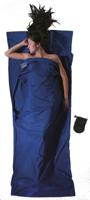 Cocoon TravelSheet Rechthoekige slaapzak Katoen Blauw - thumbnail