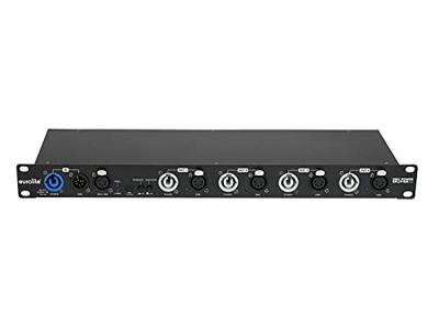Eurolite EUROLITE DMX Power Splitter 4x4 5-pin XLR - thumbnail