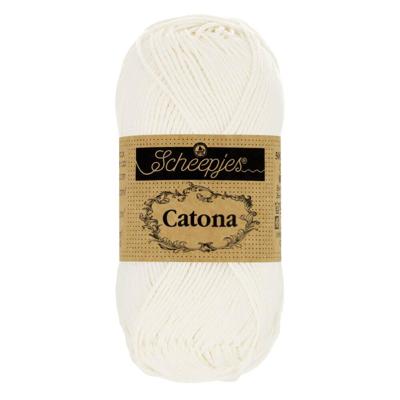 Scheepjes Catona - 10g - 105 Bridal White - Haakgaren / Breigaren