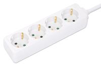 Manhattan 167802 Stekkerdoos Wit Randaarde stekker 1 stuk(s) - thumbnail