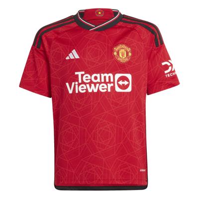 Manchester United Shirt Thuis Junior 2023/2024 - Maat 140 - Kleur: Rood | Soccerfanshop