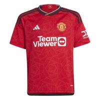 Manchester United Shirt Thuis Junior 2023/2024 - Maat 140 - Kleur: Rood | Soccerfanshop - thumbnail